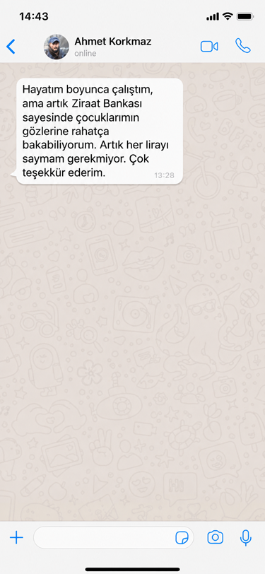 Katılımcı yorumu 1